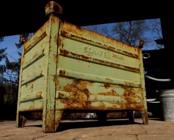 Unsere rostige Schatzkiste :-) 